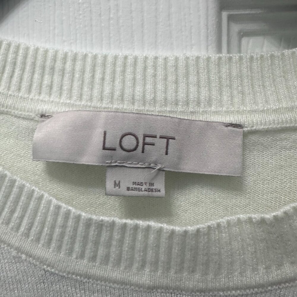 Loft Multicolor Sweater Size M - Picture 2 of 6